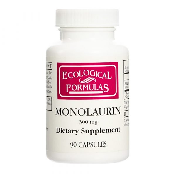 Ecological Formulas Monolaurin 300 mg 90 Capsules - The Oasis of Health