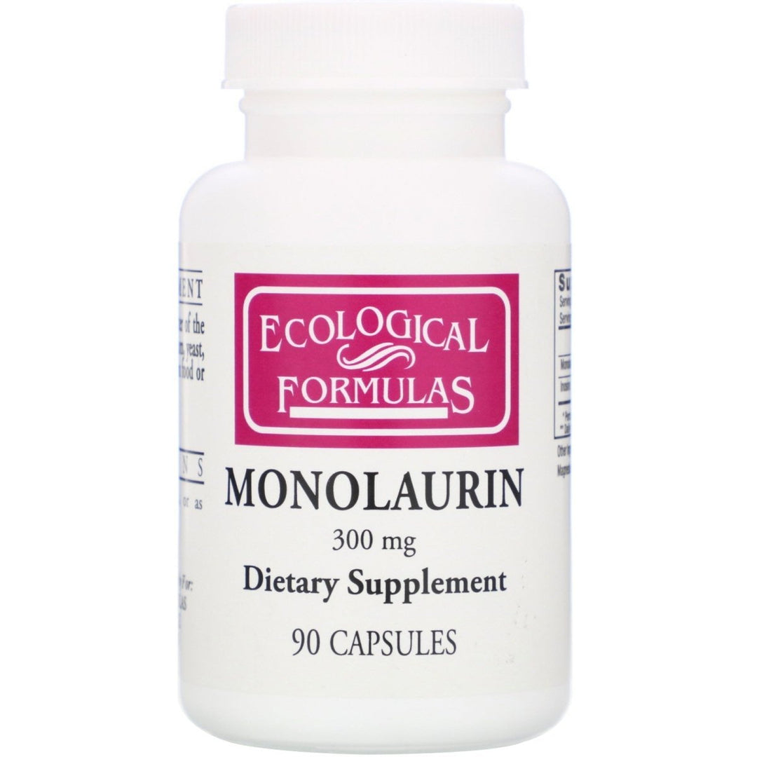 Ecological Formulas Monolaurin 300 mg 90 Capsules - The Oasis of Health