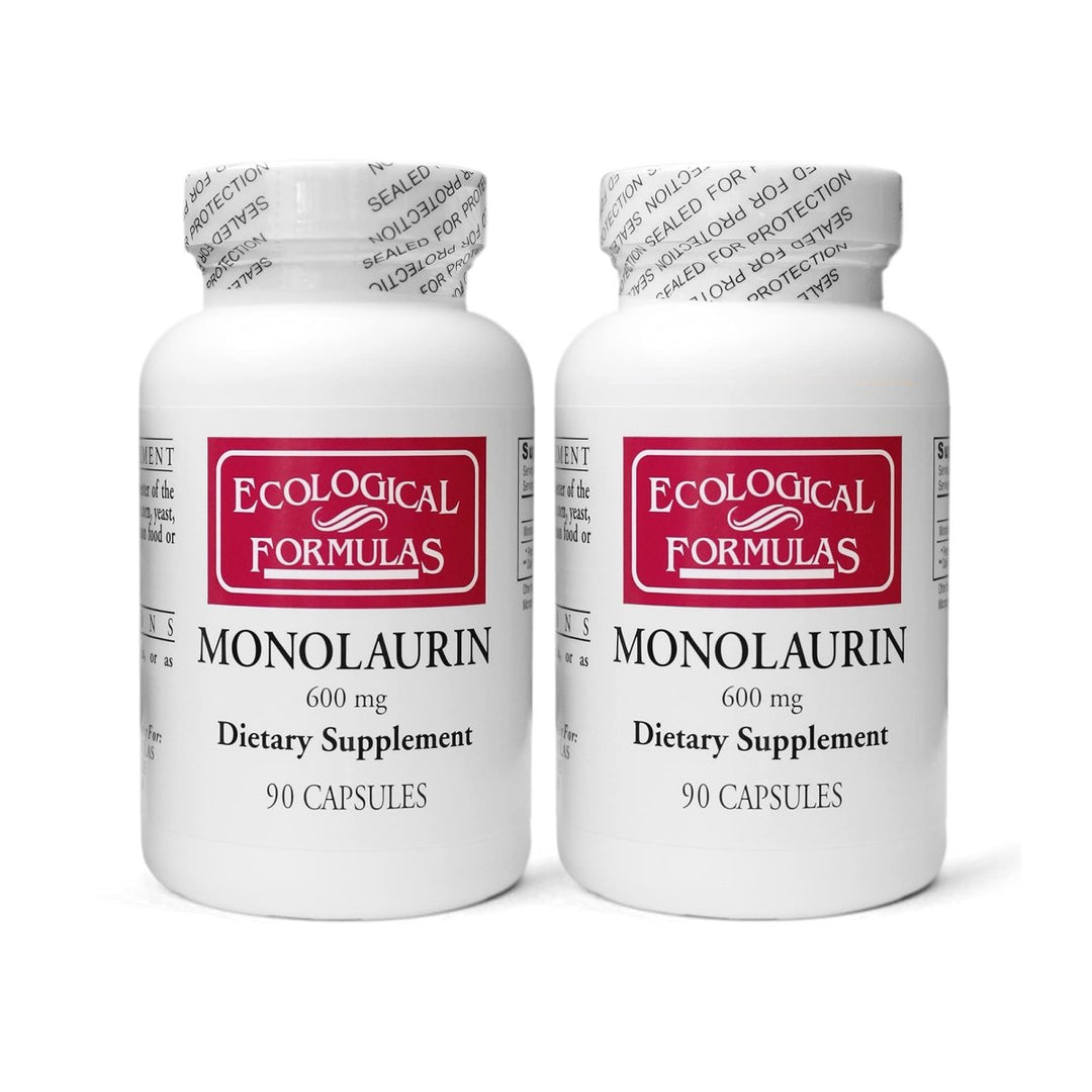 Ecological Formulas Monolaurin 600 mg 90 Capsules - 2 Pack - The Oasis of Health