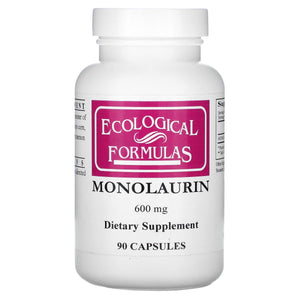 Ecological Formulas Monolaurin 600 mg 90 Capsules - The Oasis of Health