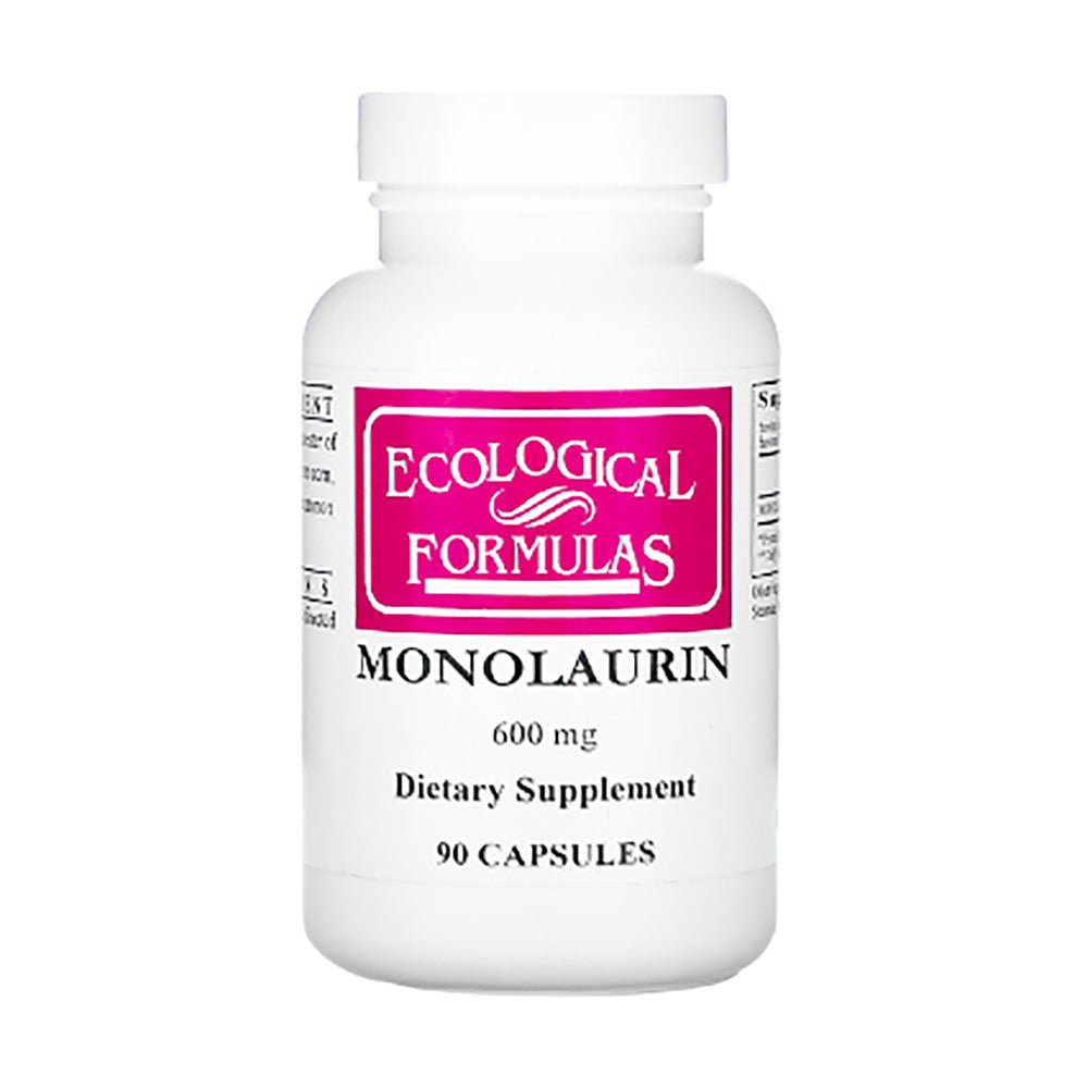 Ecological Formulas Monolaurin 600 mg 90 Capsules - The Oasis of Health
