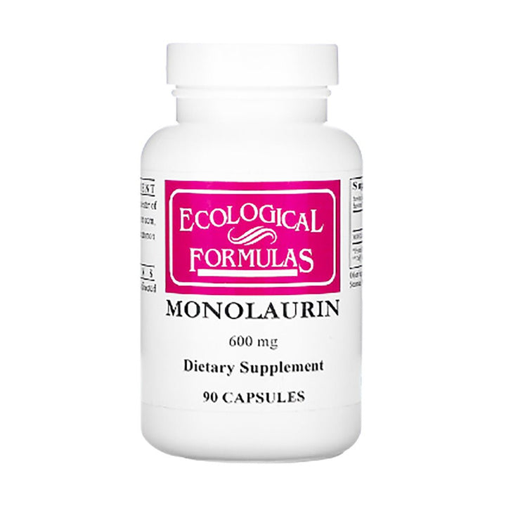 Ecological Formulas Monolaurin 600 mg 90 Capsules - The Oasis of Health