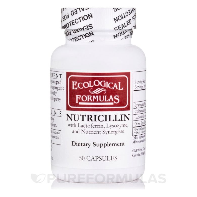 Ecological Formulas Nutricillin 50 Capsules - The Oasis of Health