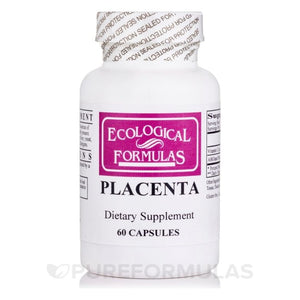 Ecological Formulas Placenta 60 Capsules - The Oasis of Health