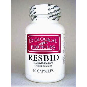 Ecological Formulas Resbid NAC 60 Capsules - 3 Pack - The Oasis of Health