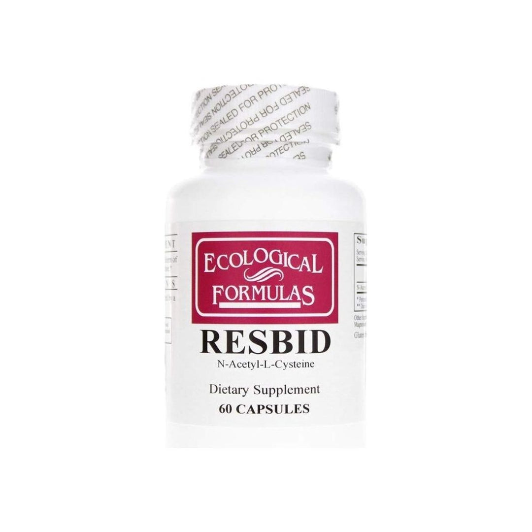 Ecological Formulas Resbid NAC 60 Capsules - The Oasis of Health