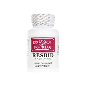 Ecological Formulas Resbid NAC 60 Capsules - The Oasis of Health