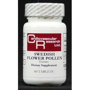 Ecological Formulas Swedish Flower Pollen 60 Tablets - The Oasis of Health