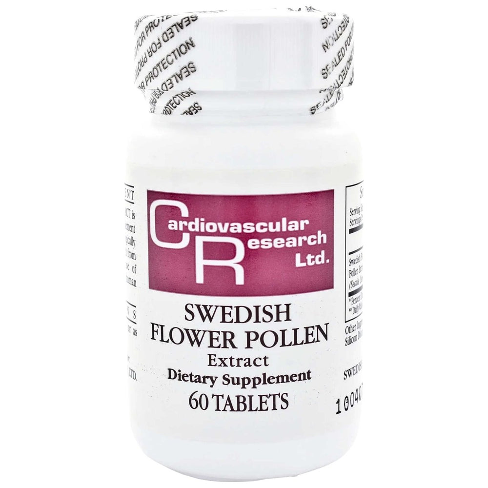 Ecological Formulas Swedish Flower Pollen 60 Tablets - The Oasis of Health