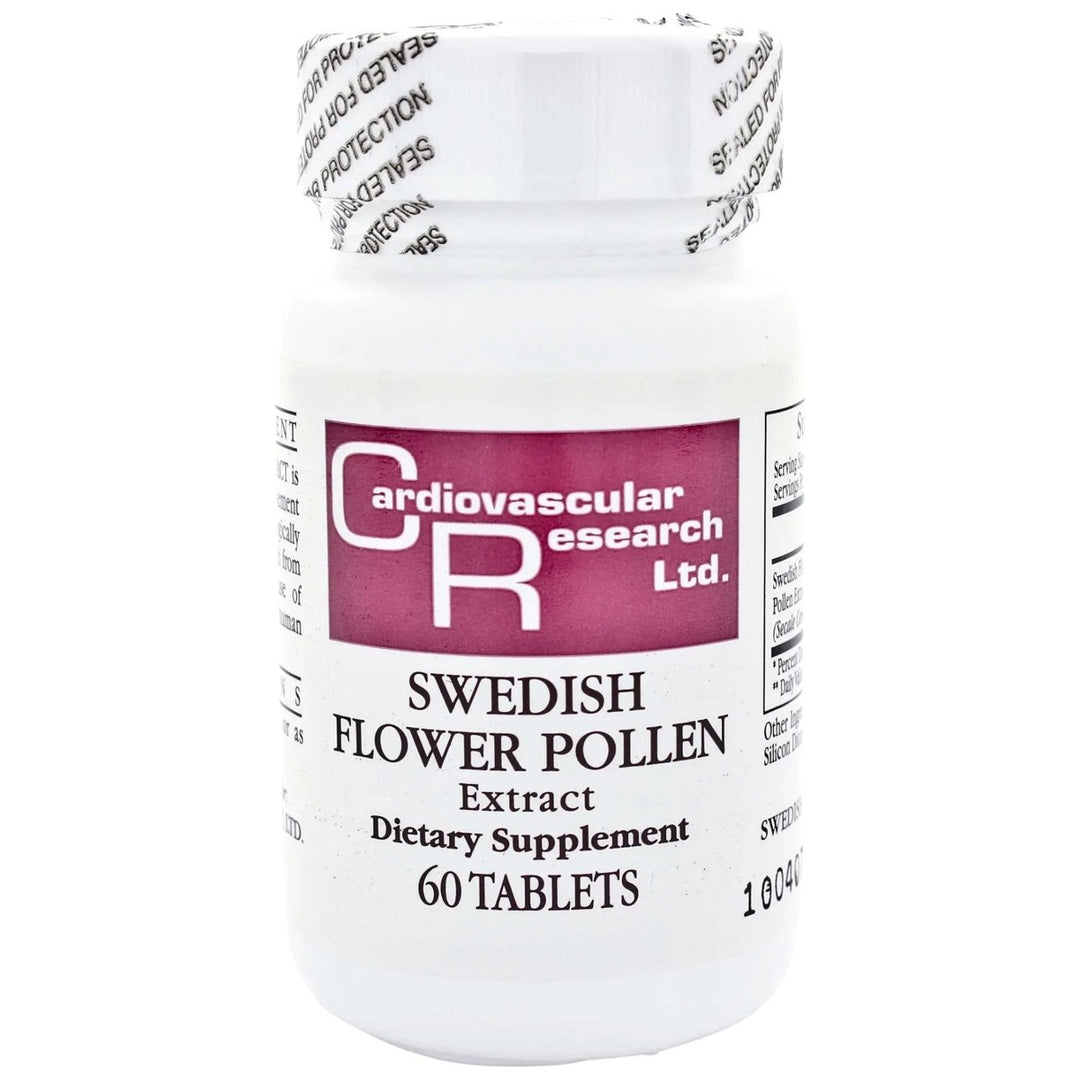 Ecological Formulas Swedish Flower Pollen 60 Tablets - The Oasis of Health