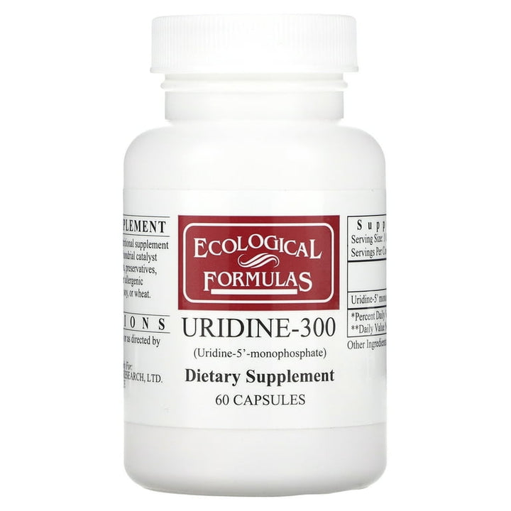 Ecological Formulas Uridine - 300 60 Capsules - The Oasis of Health