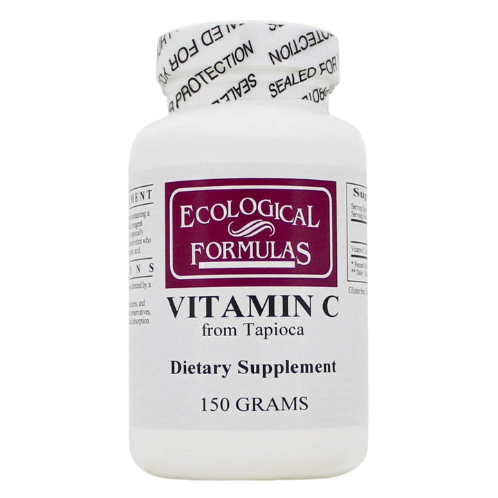 Ecological Formulas Vitamin C From Tapioca 150 Grams (2 bottles) - The Oasis of Health
