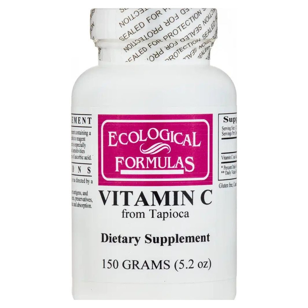 Ecological Formulas Vitamin C From Tapioca 150 Grams - The Oasis of Health