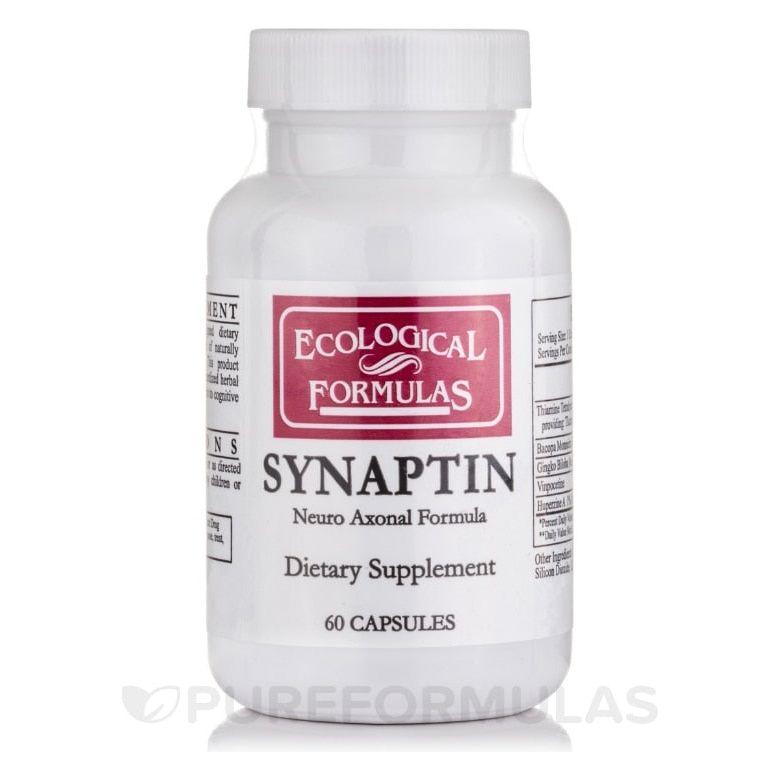 Ecological Formulations Synaptin 60 Capsules - The Oasis of Health