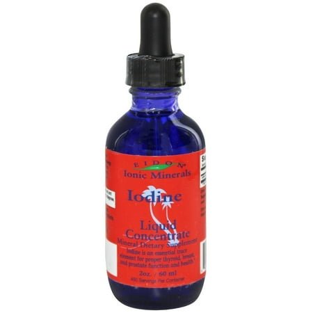 Eidon Ionic Minerals - Iodine Liquid Potassium Iodide Concentrate - 2 oz. - B09KHMNXG7 - The Oasis of Health