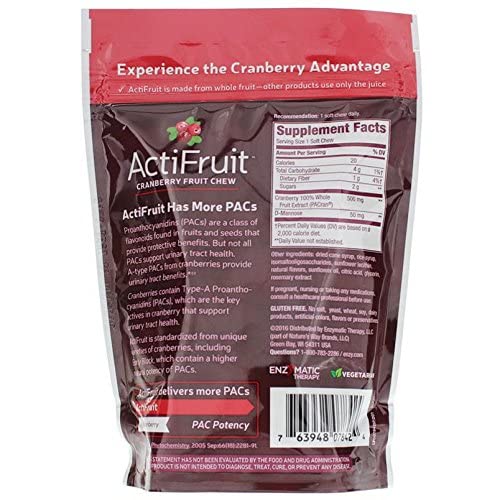 Enzymatic Therapy ActiFruit? 20 soft chews ( Multi - Pack) - The Oasis of Health