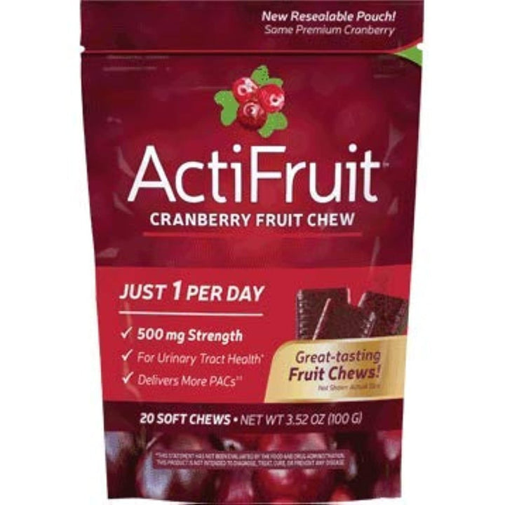 Enzymatic Therapy ActiFruit? 20 soft chews ( Multi - Pack) - The Oasis of Health