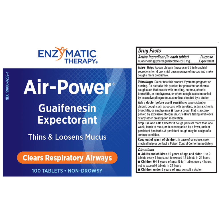 Enzymatic Therapy Air - Power 100 Tablets - The Oasis of Health