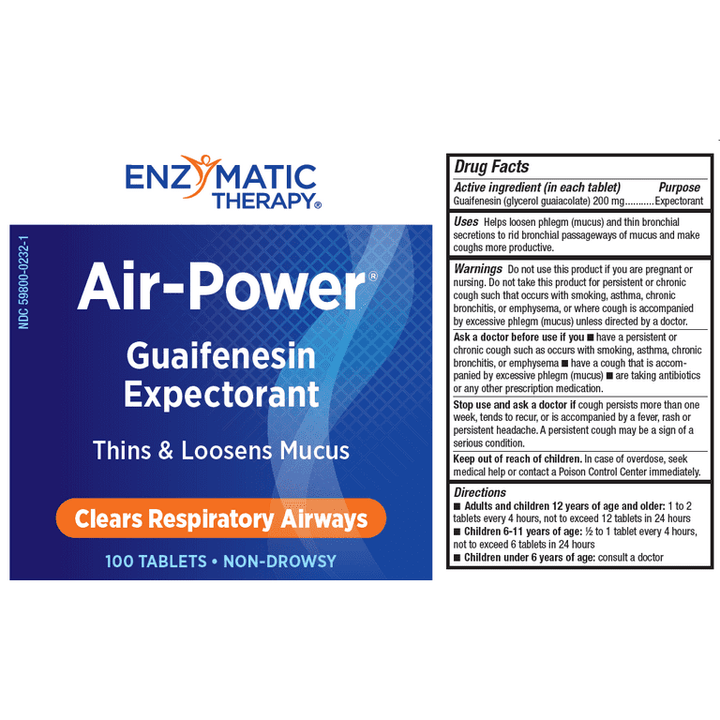 Enzymatic Therapy Air - Power 100 Tablets - The Oasis of Health