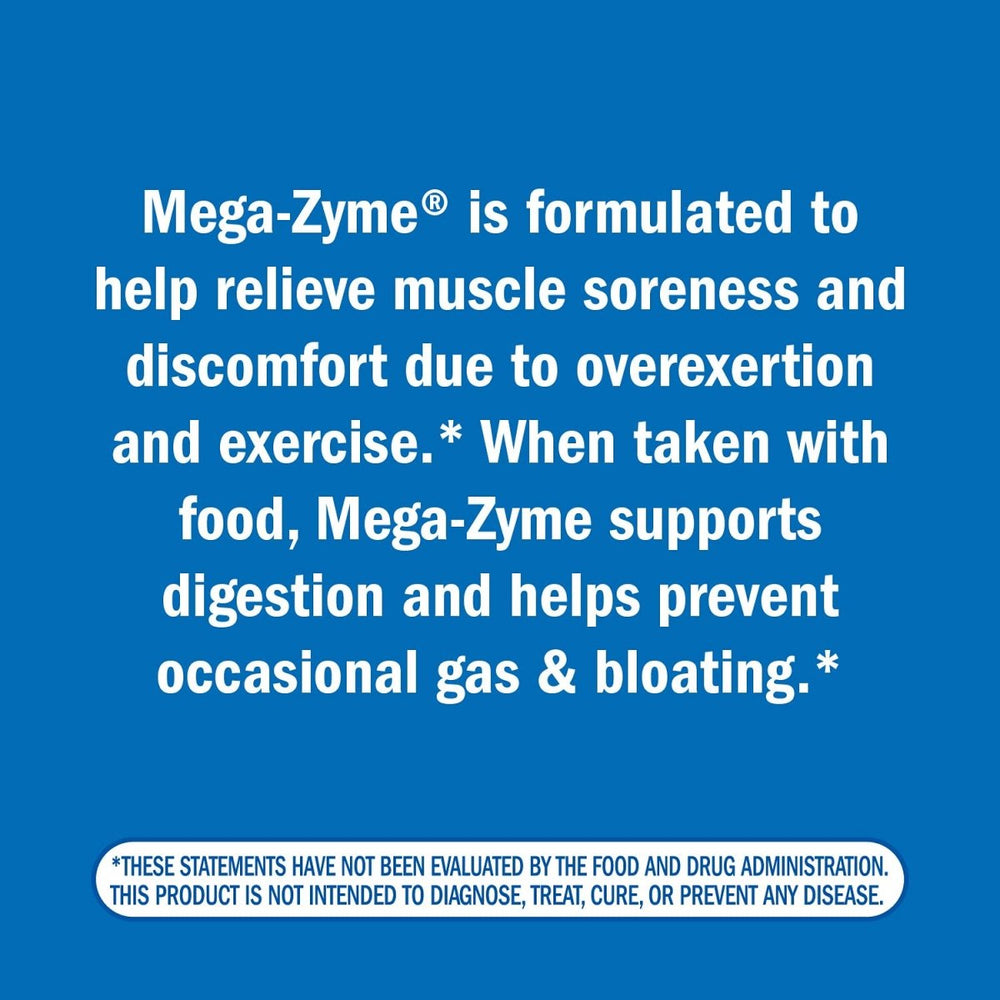 Enzymatic Therapy Mega - Zyme Tablets - 200 Count - The Oasis of Health
