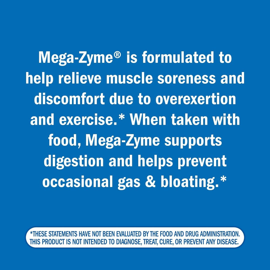 Enzymatic Therapy Mega - Zyme Tablets - 200 Count - The Oasis of Health