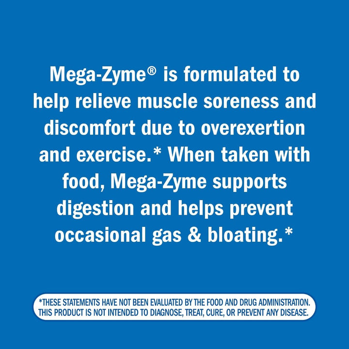 Enzymatic Therapy Mega - Zyme Tablets - 200 Count - The Oasis of Health
