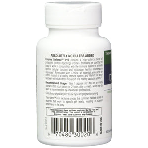 Enzyme Science Enzyme Defense Pro, 60 Capsules?Immunity Support Supplement ? Formulated with Vitamin D3, L - Lysine, Calcium, and Protease?Enzyme Digestion Support ?Immune System - The Oasis of Health