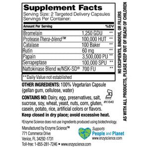 Enzyme Science Myomend, 120 Capsules ? Muscle & Joint Support ? Formulated with Bromelain and Rutin ? Enzyme Health Supplement ? Vegan and Kosher - The Oasis of Health
