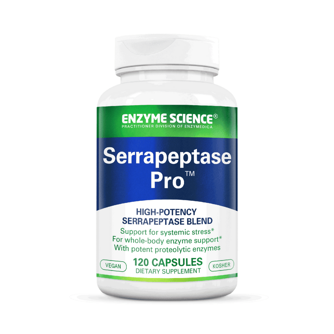 Enzyme Science Serrapeptase Pro 120 Vcap - The Oasis of Health