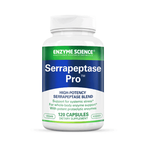 Enzyme Science Serrapeptase Pro 120 Vcap - The Oasis of Health
