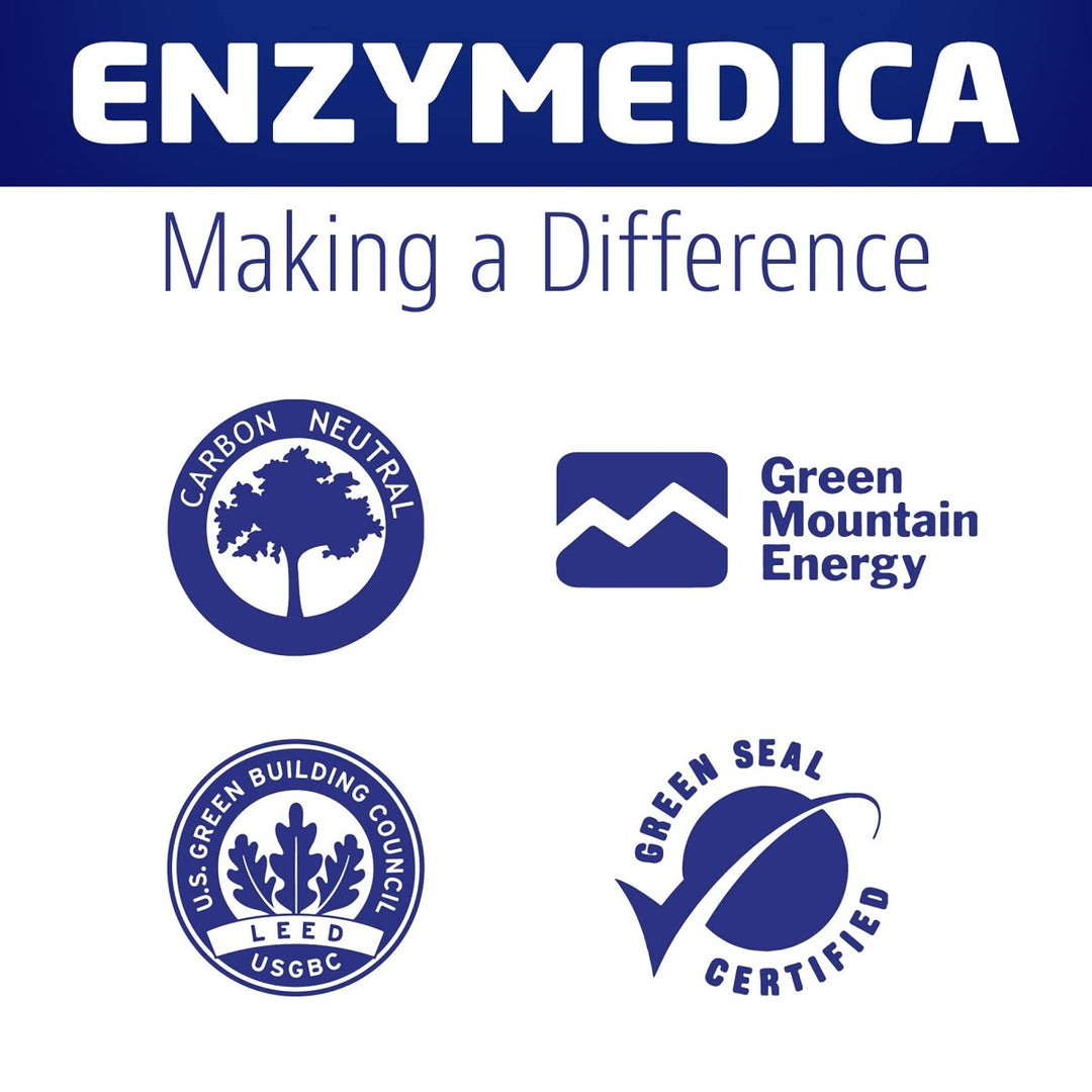 Enzymedica, Betaine HCl, Occasional Heartburn and Indigestion Support, 120 Capsules - The Oasis of Health