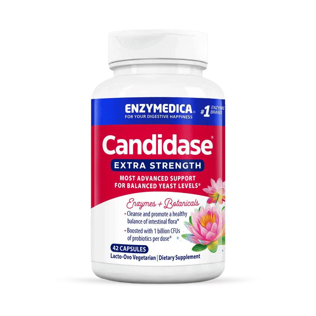Enzymedica Candidase Extra Strength 42 Capsules - The Oasis of Health