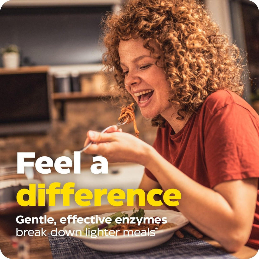 Enzymedica Digest Basic, Digestive Enzymes for Sensitive Stomachs, Offers Fast - Acting Gas & Bloating Relief, 90 Count - The Oasis of Health