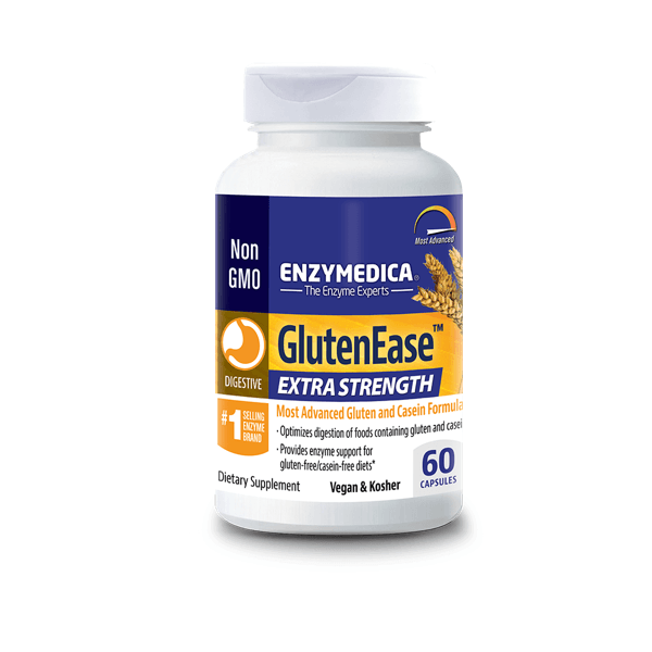 Enzymedica - GlutenEase Extra Strength - 30 Capsules (Formerly GlutenEase 2X) - The Oasis of Health