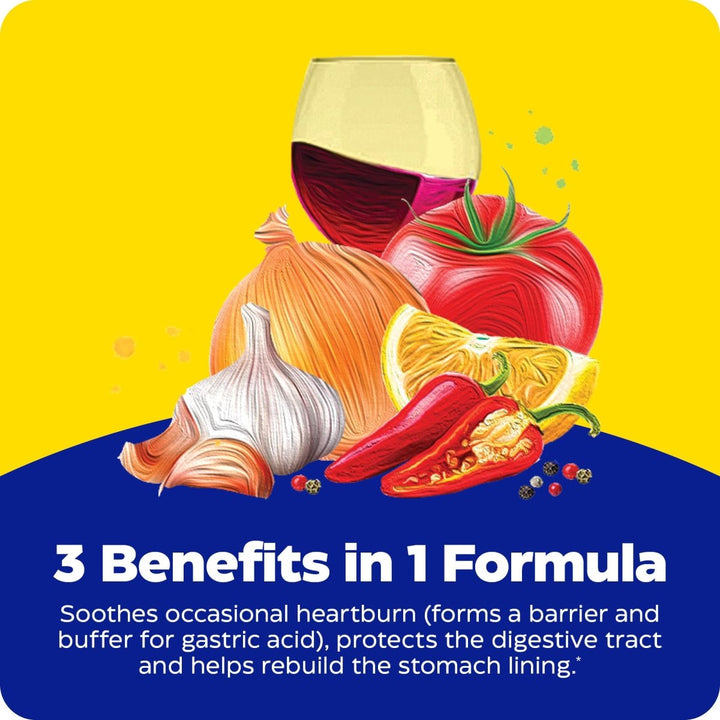 Enzymedica, Heartburn Soothe, Fast - Acting Digestive Aid, Vanilla Orange, 90 Chews (45 Servings) - The Oasis of Health