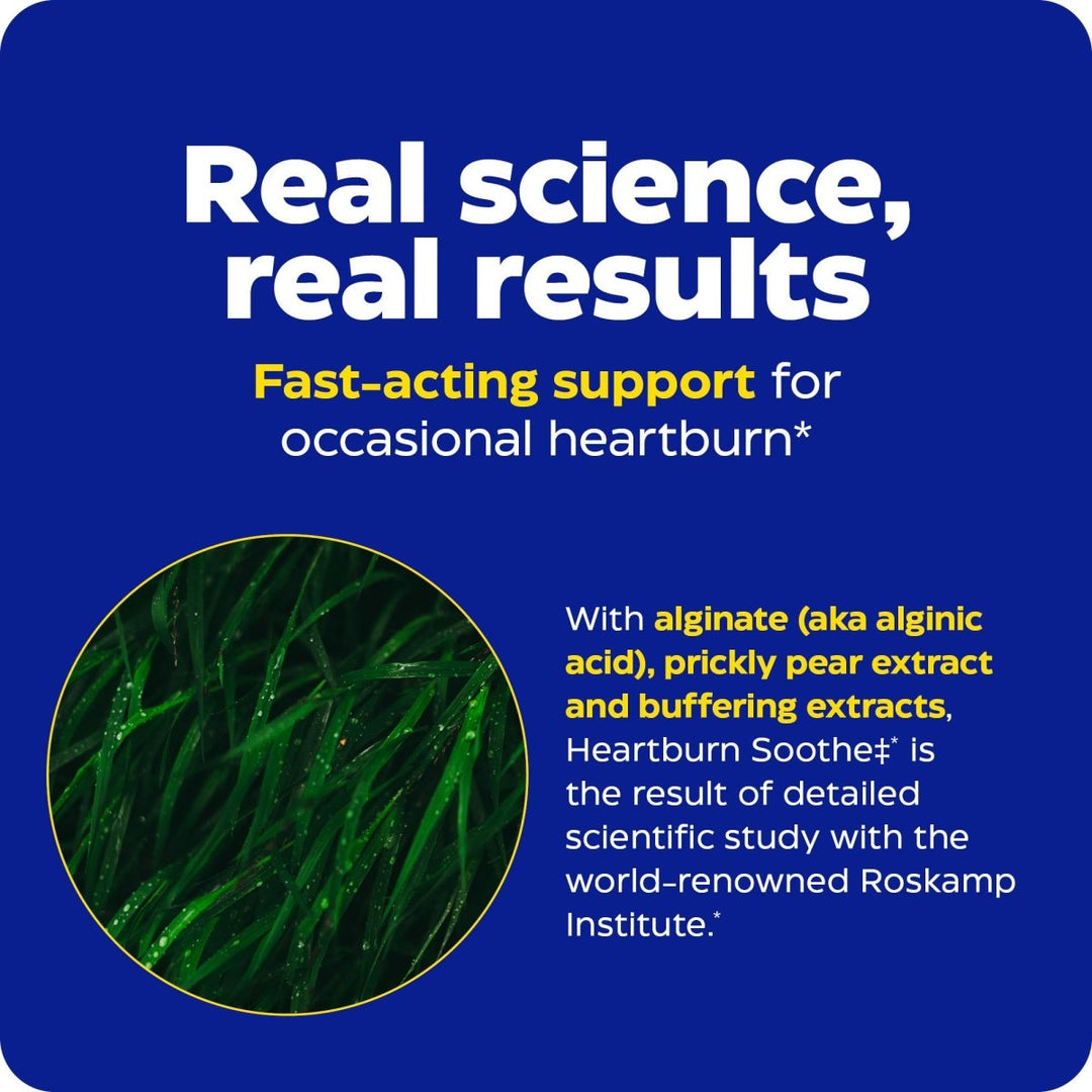 Enzymedica, Heartburn Soothe, Fast - Acting Digestive Aid, Vanilla Orange, 90 Chews (45 Servings) - The Oasis of Health