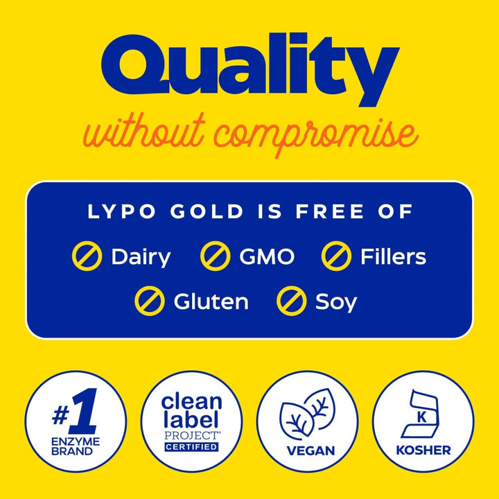 Enzymedica Lypo Gold 120 Capsules - The Oasis of Health