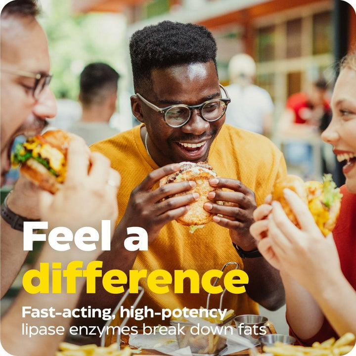 Enzymedica Lypo Gold, Digestive Enzymes for Fat Digestion, Offers Fast Acting Gas & Bloating Relief, 60 Count - The Oasis of Health