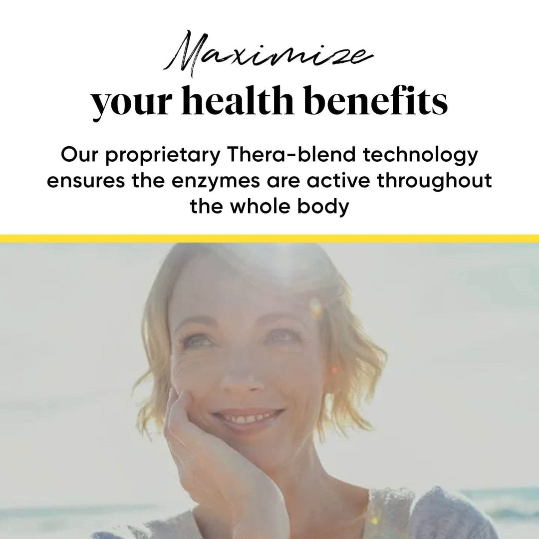 Enzymedica, SerraGold, Supports Recovery, Immune and Cardiovascular System, Natural Supplement, 120 Count (FFP) - The Oasis of Health