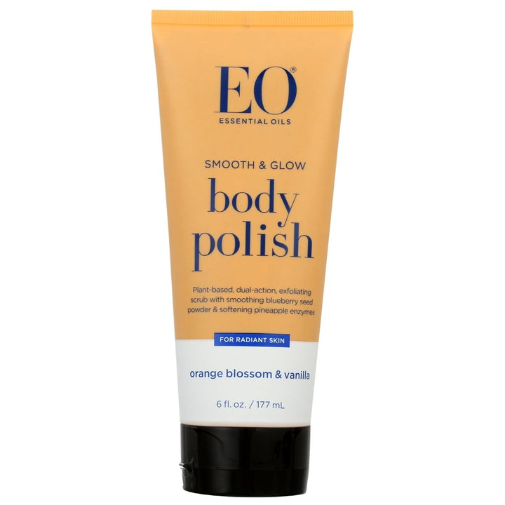 EO Products - Body Polish Smooth & Glow Orange Blossom & Vanilla - 6 fl. oz. - The Oasis of Health