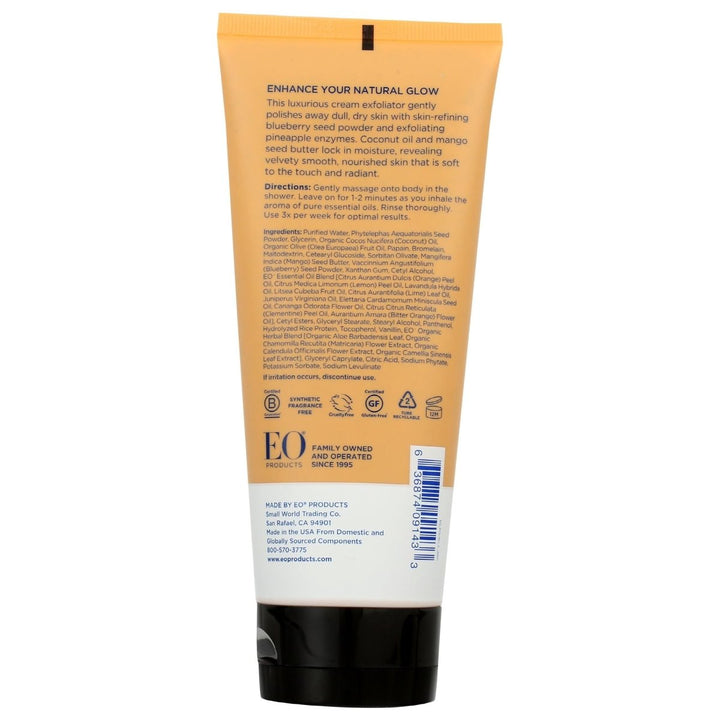 EO Products - Body Polish Smooth & Glow Orange Blossom & Vanilla - 6 fl. oz. - The Oasis of Health
