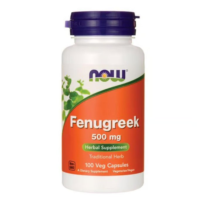 Now Foods Fenugreek 500 mg 100 Vcaps - 4677 - 2 Pack