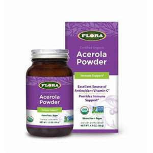 Flora Acerola Powder 1.8 Oz - The Oasis of Health