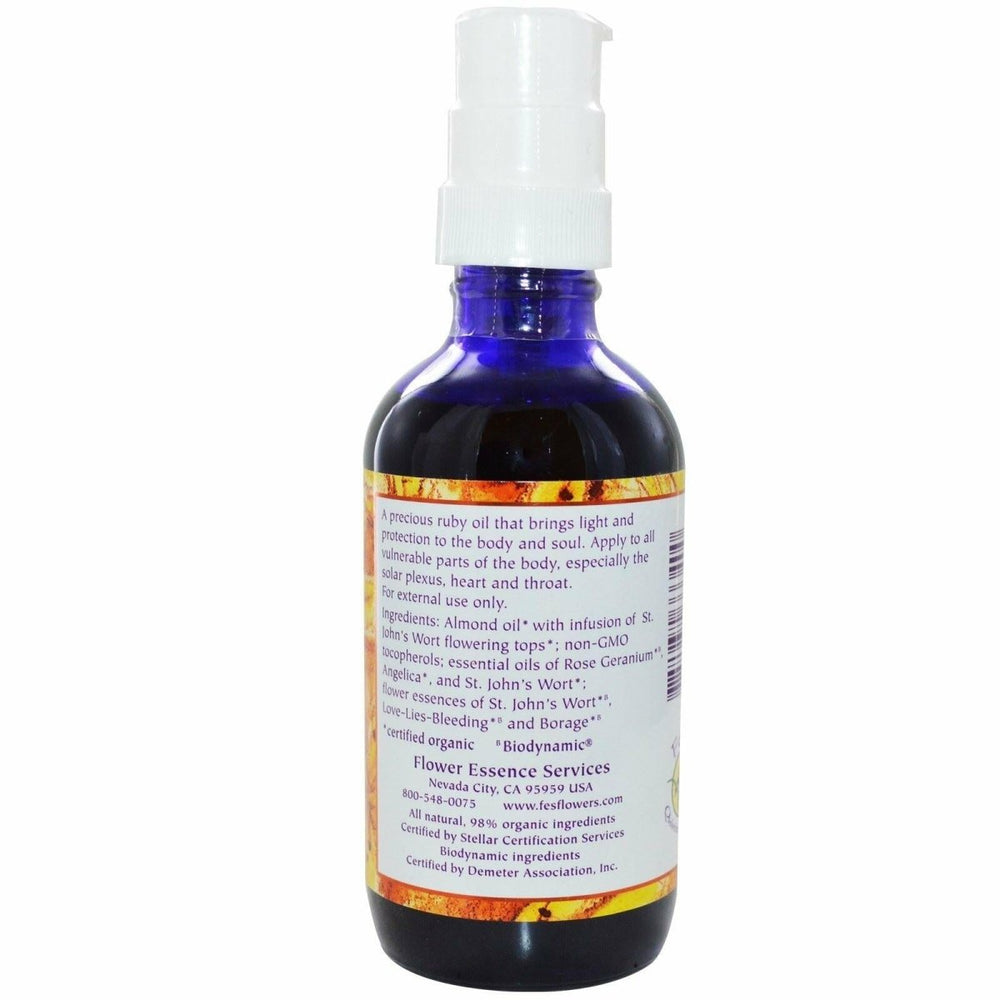 Flower Essence Biodynamic St. John's Shield Pump Top - 4 fl oz - The Oasis of Health