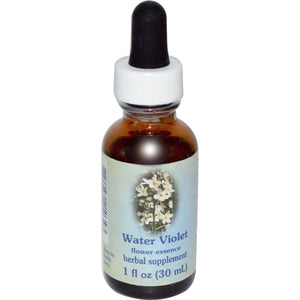 Flower Essence Healing Herbs Water Violet Dropper - 1 fl oz - The Oasis of Health