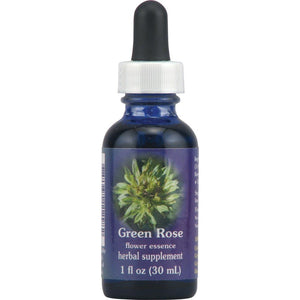 Flower Essence Range of Light Green Rose Supplement Dropper - 1 fl oz - The Oasis of Health