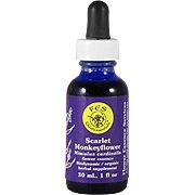 Flower Essence Scarlet Monkeyflower Herbal Supplement Dropper - 1 Oz - The Oasis of Health