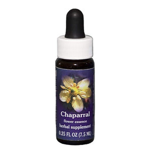 Flower Essence Services Chaparral Dropper, 0.25 oz - The Oasis of Health