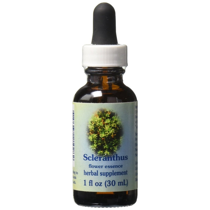 Flower Essence Services Dropper Herbal Supplements, Scleranthus, 1 Ounce - The Oasis of Health