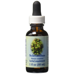 Flower Essence Services Dropper Herbal Supplements, Scleranthus, 1 Ounce - The Oasis of Health
